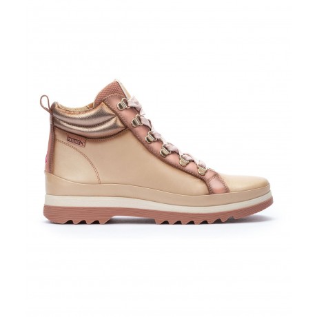 Chaussures montantes à lacets rose gold PIKOLINOS