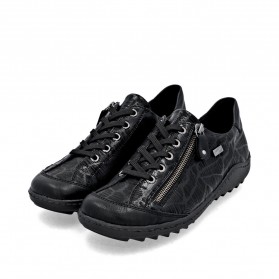 Baskets noires brillantes REMONTE