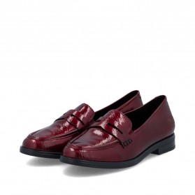 Mocassins lie de vin RIEKER