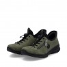 Baskets basses kaki RIEKER