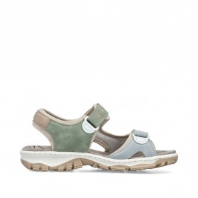 Rieker Sandales Femme Multicolores