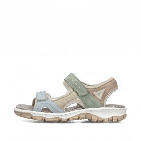 Rieker Sandales Femme Multicolores