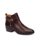 Bottines femme en cuir marron à talon et boucle Pikolinos W1U-8901C1
