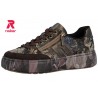 Baskets plateforme femme à motif floral avec zip Rieker M7711-26